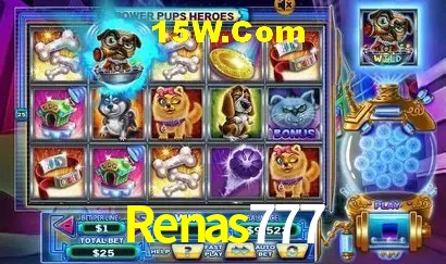 Biblioteca de slots populares na Renas777